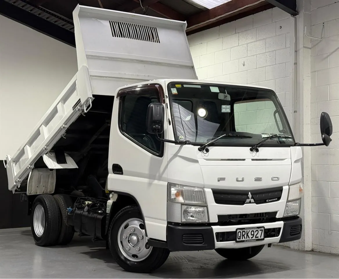 2015 Mitsubishi Canter tip truck for sale and finance at LDM in Christchurch