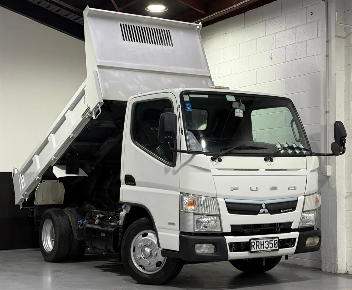 2016 Mitsubishi Canter tip truck for sale and finance at LDM in Christchurch