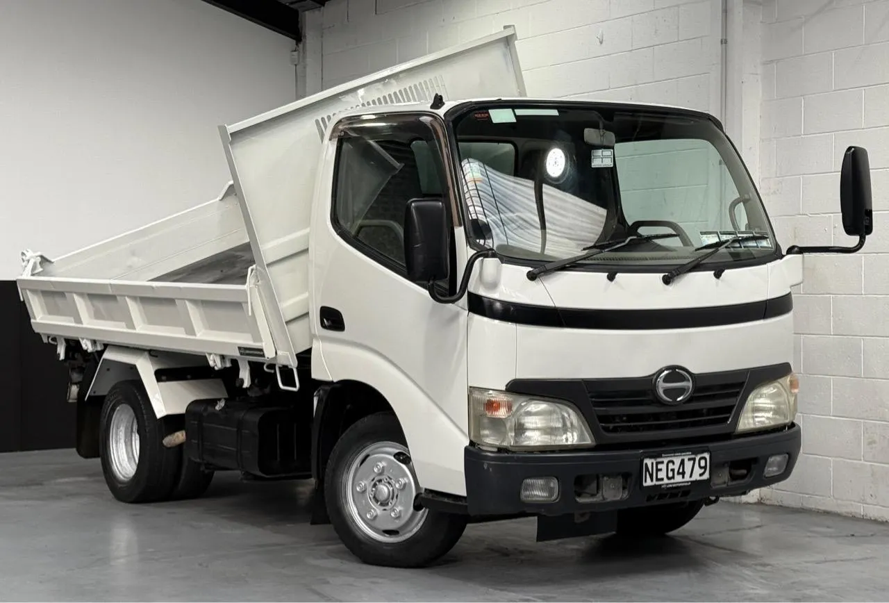 2008 Hino Dutro tip truck for sale and finance at LDM in Christchurch