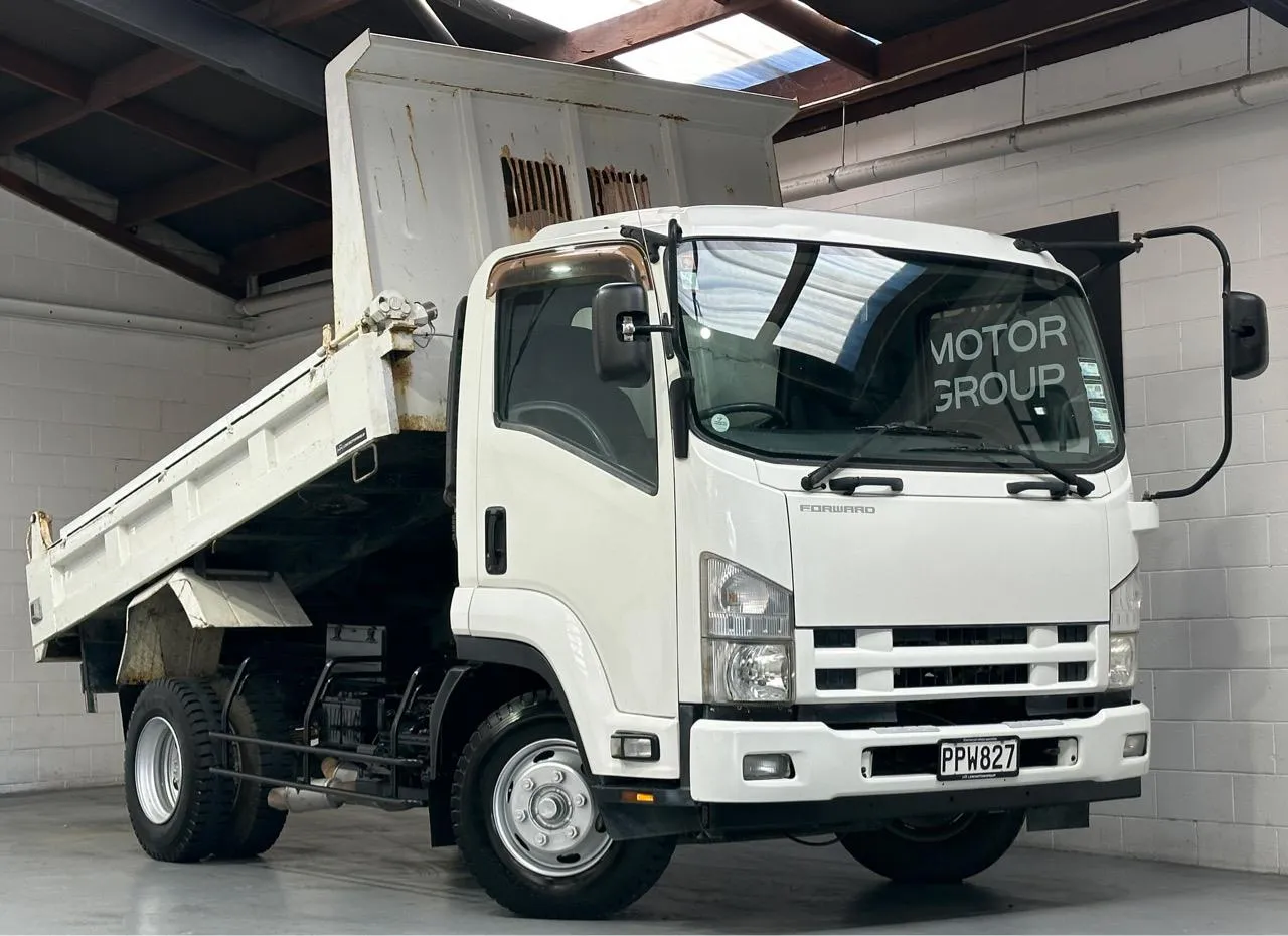 2012 Isuzu Forward tip truck for sale and finance at LDM in Christchurch