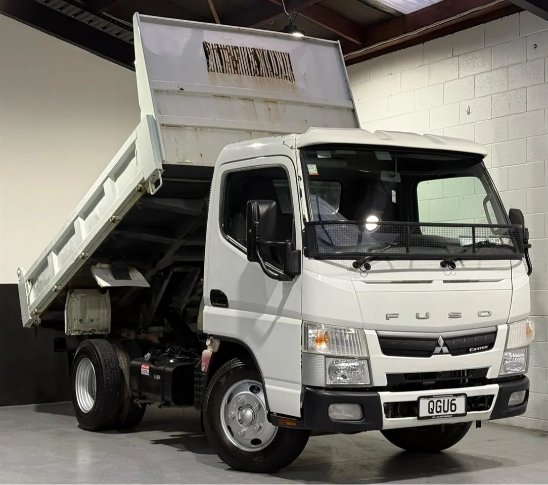 2018 Fuso Canter tip truck for sale and finance at LDM in Christchurch