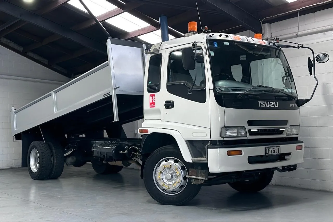 2004 Isuzu Ftr tip truck for sale and finance at LDM in Christchurch