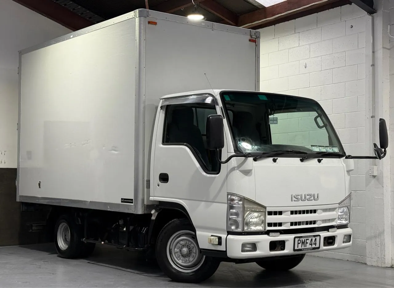2010 Isuzu Elf box body for sale and finance at LDM in Christchurch