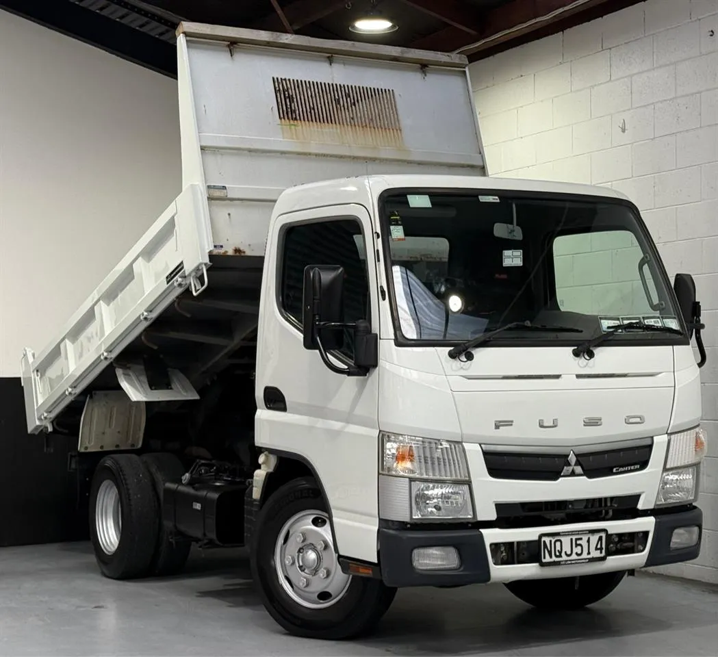 2021 Fuso Canter tip truck for sale and finance at LDM in Christchurch